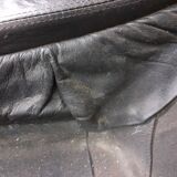 Swivel leather chair