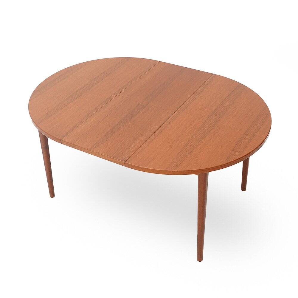 Teak extendable table by Hugo Troeds, 1960s.