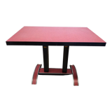 Red bistro table 50s