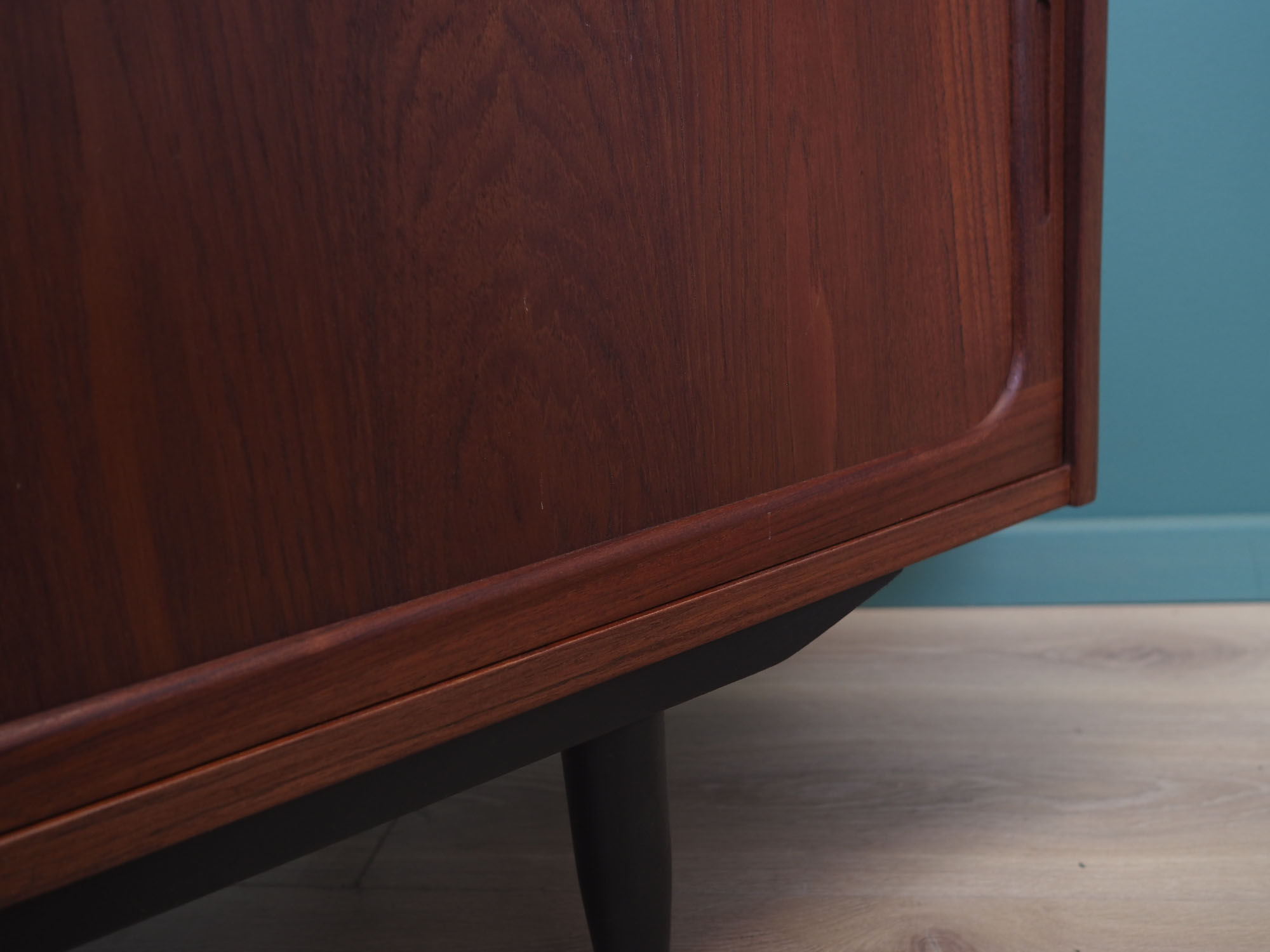 Teak lowboard, Danish design, 1960s, production: Denmark