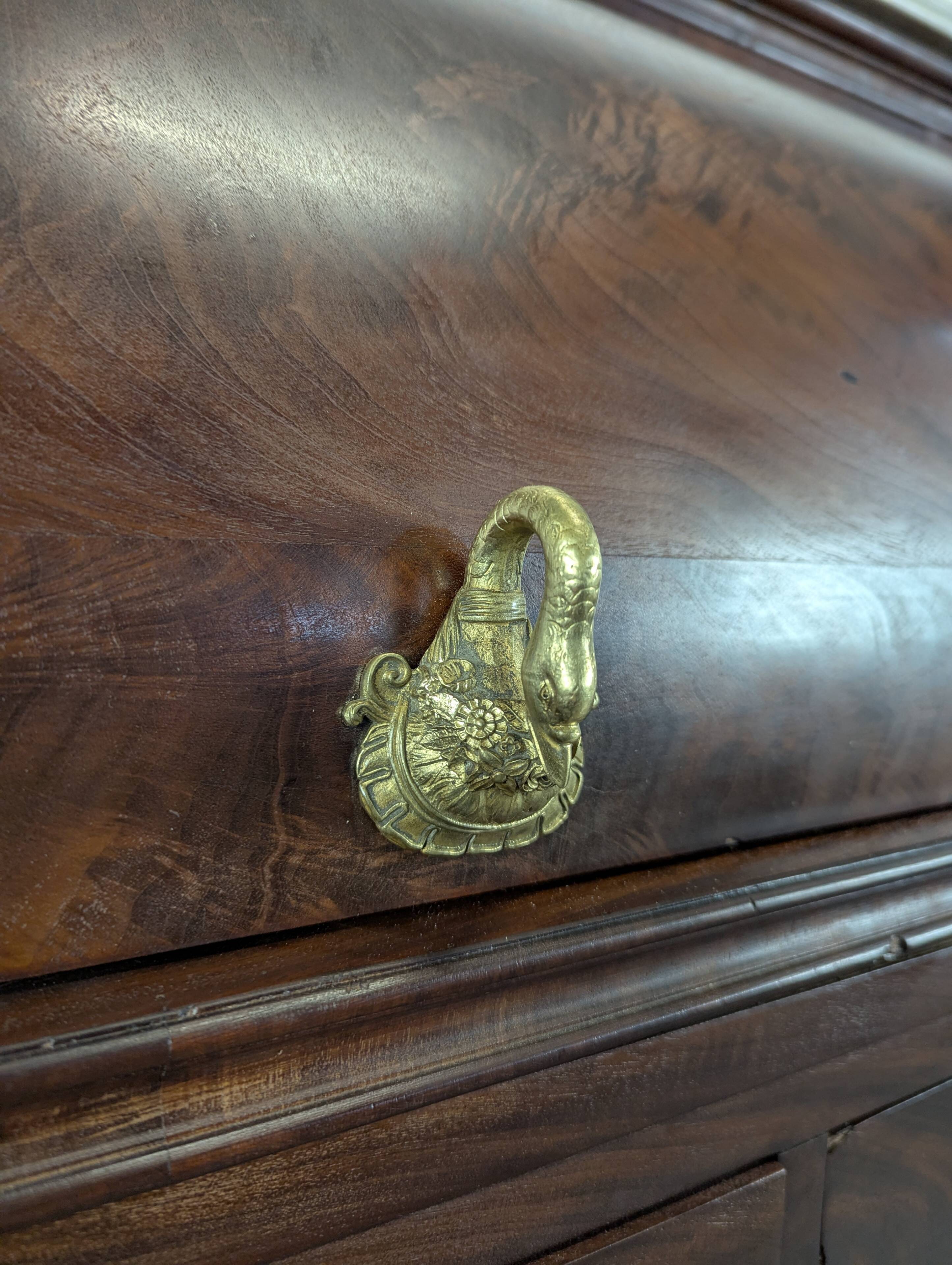 Bureau cylindre d'époque Empire