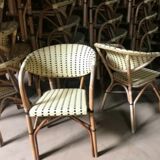 Lot of 100 chairs terrace bistro