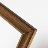 Old gilded wooden frame