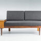 Svanette canapé daybed by Ingmar Relling, Vintage Scandinavian 1960s