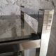 Chrome and smoked glass shelf from the 70s.