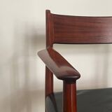 Fauteuil Arne Vodder en palissandre par Sibast 1960