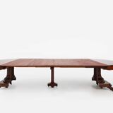 Extendable Antique English Dining Table in Victorian style, ca. 1830