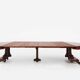 Extendable Antique English Dining Table in Victorian style, ca. 1830