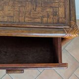 Rattan chest of drawers