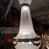 Large hot air balloon chandelier