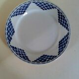 Series of eight dinner ceramic plates
