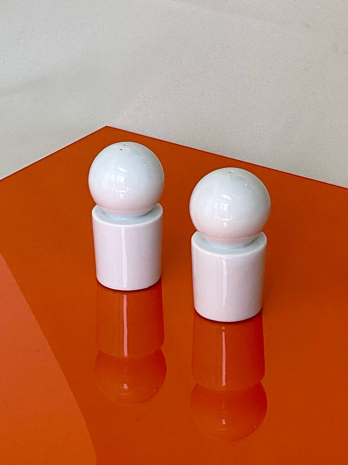 Postmodern rosenthal salt and pepper mills