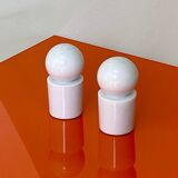 Postmodern rosenthal salt and pepper mills