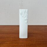 Vintage German vase in white porcelain by KPM Royal Porcelain, 1970s.