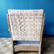 Fauteuil en teck et rotin style colonial indonésien