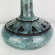 Vintage ceramic vase pottery Kings of Majorca in Perpignan, geometric.