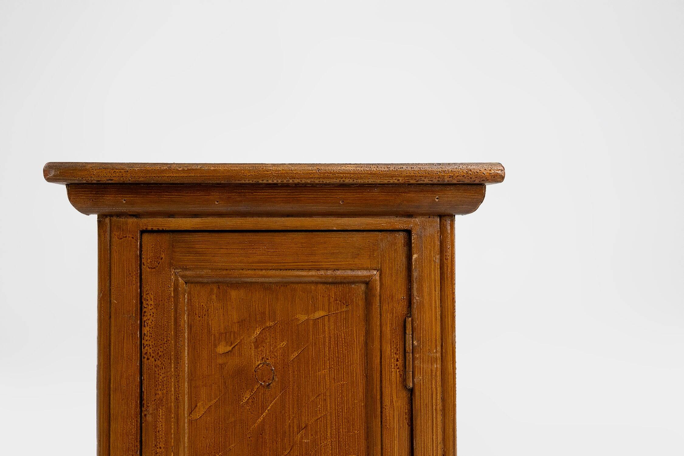 Table de nuit Art Déco en bois vernis, années 1930