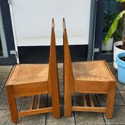Pair of Amsterdamse School Dining Chairs