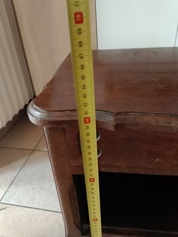 Old bedside table