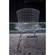 White Wire chair with original cake by Harry Bertoia for Knoll