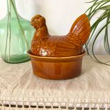 Ceramic terrine hen Geo