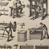 Lithograph engraving on the binding of 1897