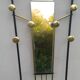 Vintage 1960s wall mounted coat rack cloakroom