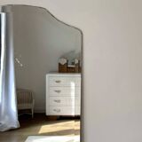 Large bevelled mirror