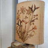 Vintage Herbier and Virebent porcelain table lamp