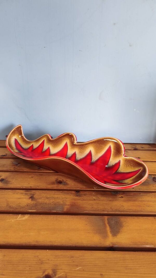 Coupe à fruits ou Applique murale – Céramique Vintage 1960/70