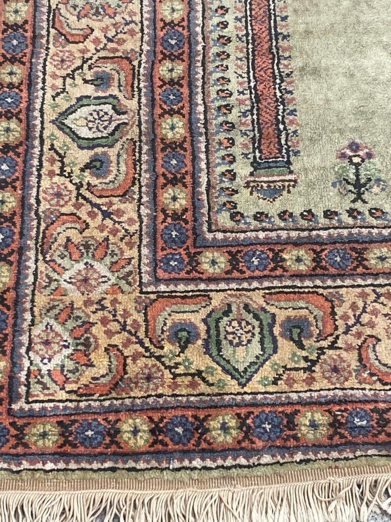 Vintage Kayseri carpet in Turkish silk 140x90cm