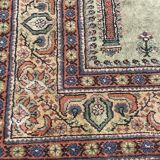 Vintage Kayseri carpet in Turkish silk 140x90cm