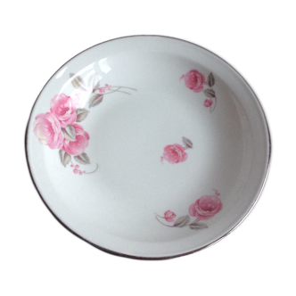 Hollow porcelain dish with fires C.B & Cie V.FRANCE