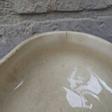 Ancien légumier plat de service Terre de Fer Porcelaine opaque de Gien modèle Océan