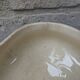 Old vegetable dish serving dish Terre de Fer Opaque porcelain from Gien Ocean model