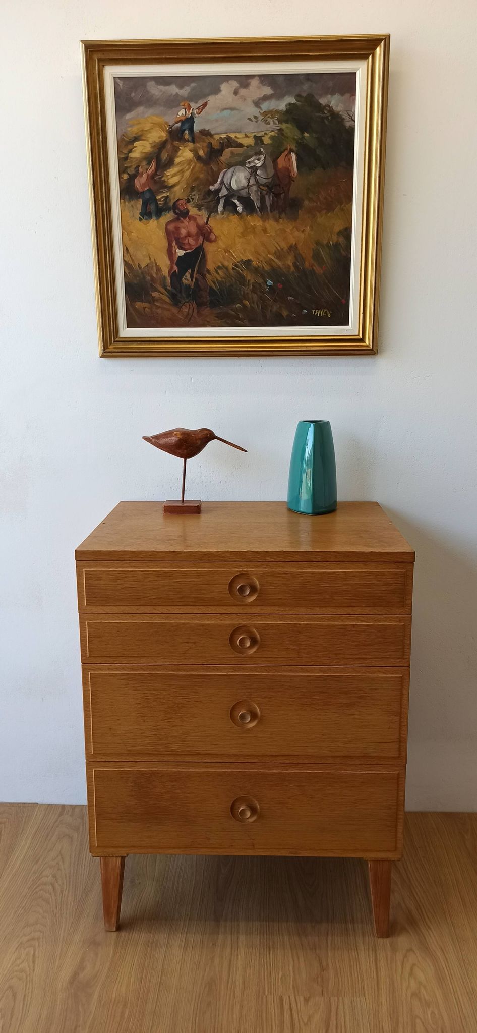Scandinavian Teak Dresser by Bertil Fridhagen for Bodafors, 1970.