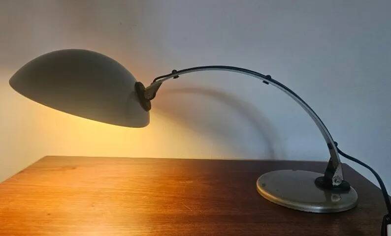 Rare Adjustable Midcentury Table Lamp, 1970s