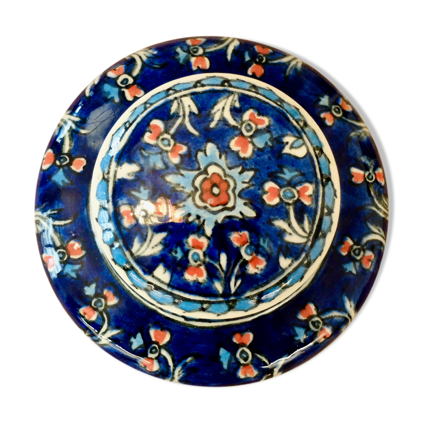 Vintage Turkish ceramic box