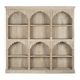 Wood shelf 204x38x196 natural