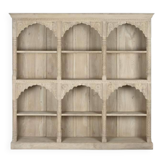 Wood shelf 204x38x196 natural