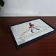 Miroir publicitaire Johnnie Walker - Déco bar vintage - 32 x 22