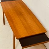 Table basse à rallonge en teck du milieu du siècle par Tom Robertson pour McIntosh