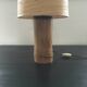 Lampe bambou et rabane