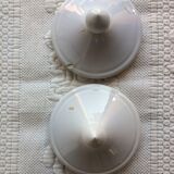 Pair of ceramic pharmacy pots