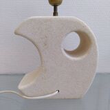 Natural stone lamp base