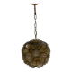 Suspension fleur Capiz « nacre », Allemagne 1960 par Rausch