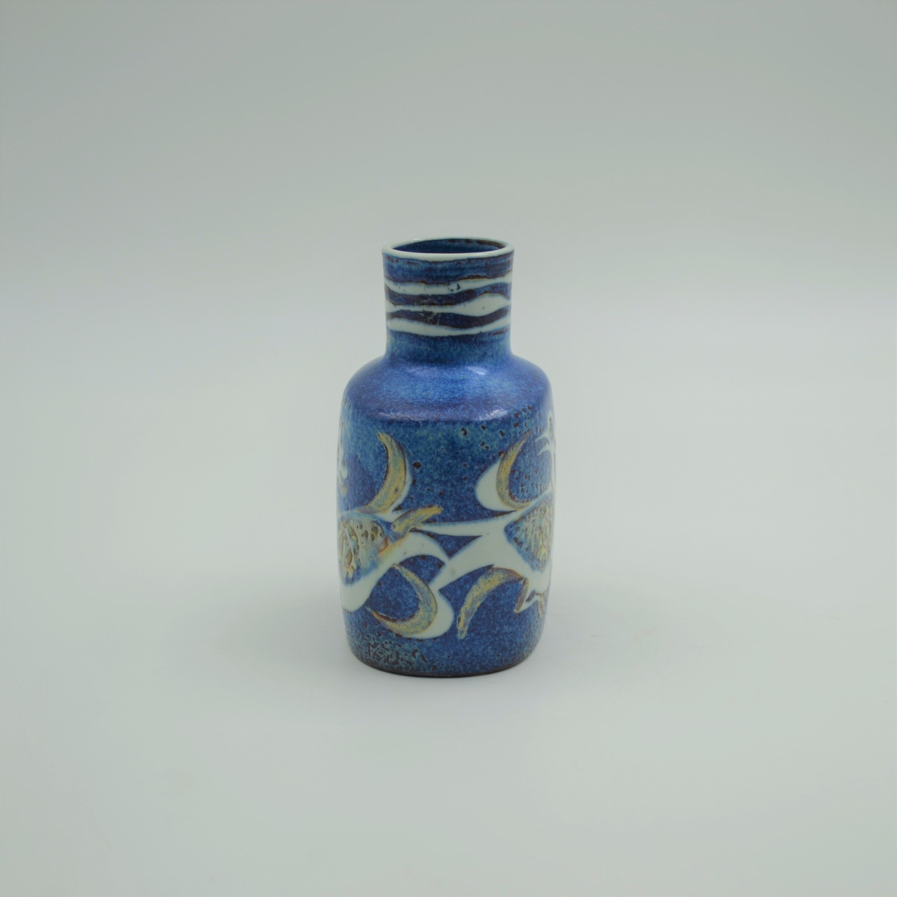 Earthenware vase series Baca by Nils Thorsson for Royal Copenhagen