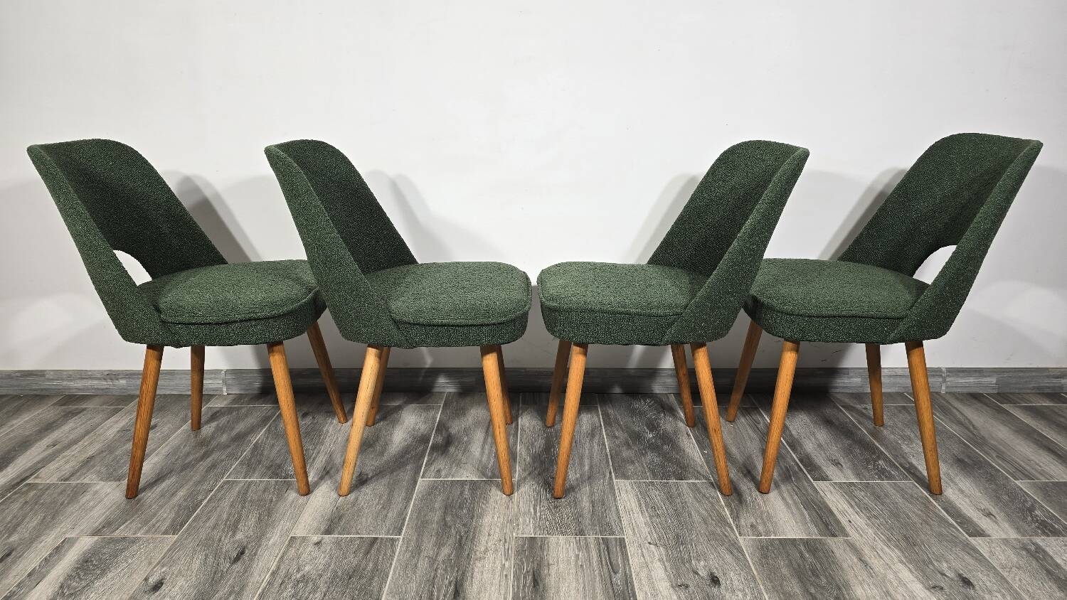 Dining Chairs by Oswald Haerdtl for Ton, 1950s, Set of 4
