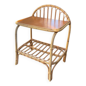 Table d'appoint en rotin