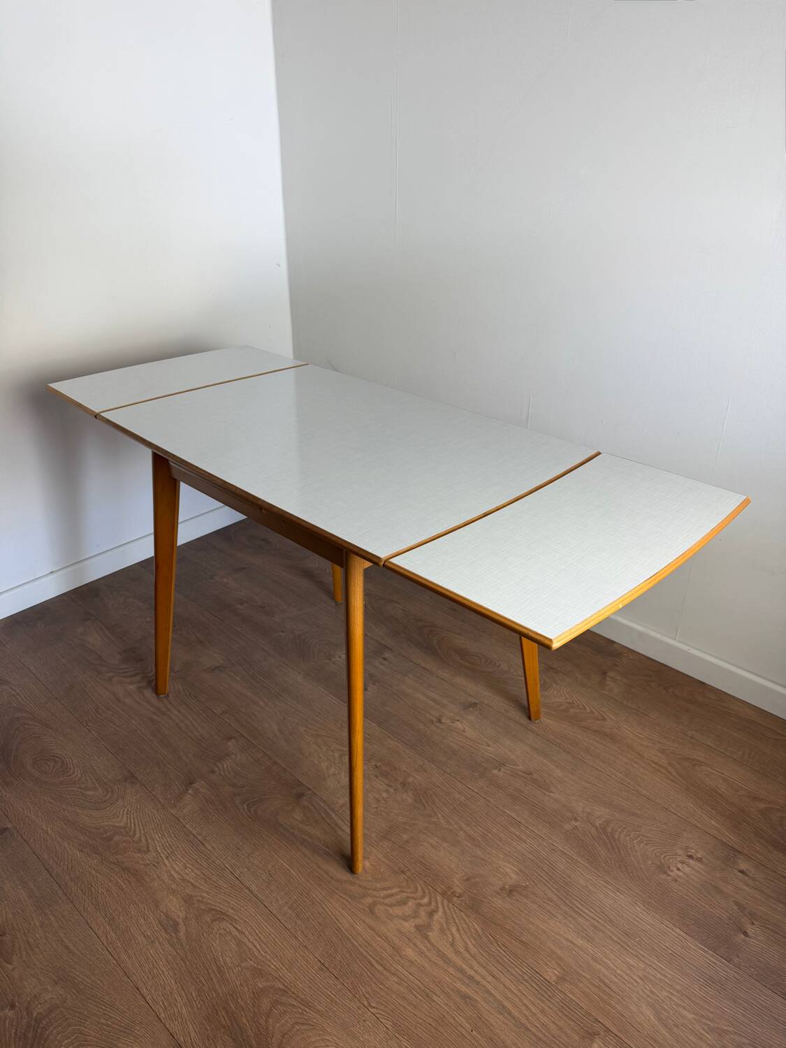 Dining table with extensions